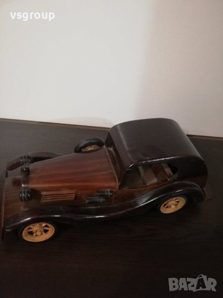 Дървена количка, снимка 1