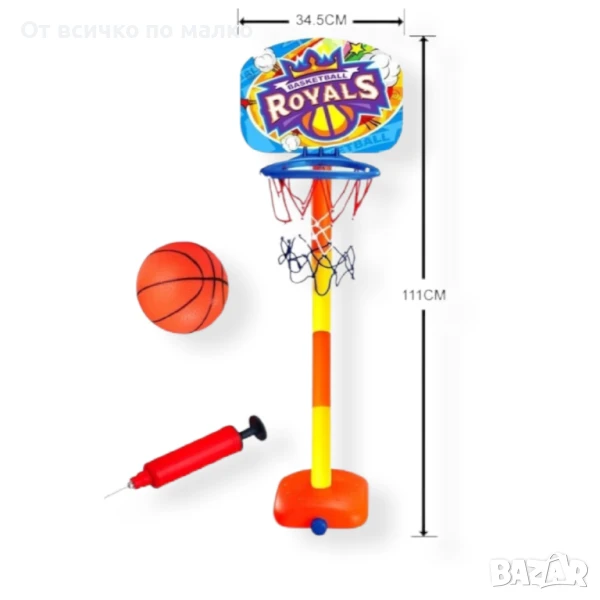 ✨Баскетболен кош 111 см, снимка 1