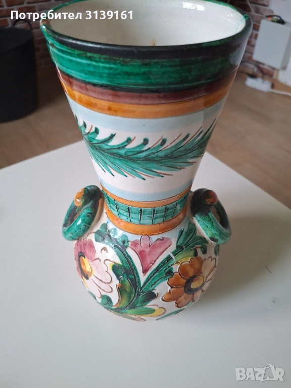 керамична ваза. , снимка 1