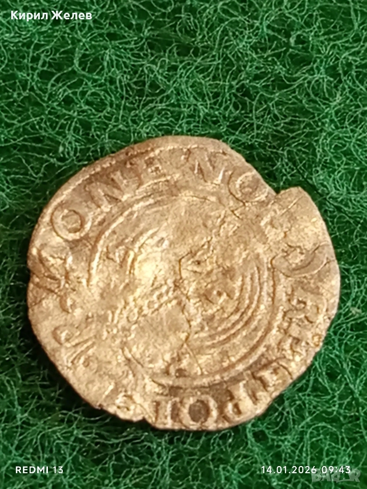 Сребърна монета 3 полкера 1621г. Сигизмунд трети Полша за КОЛЕКЦИЯ 52981, снимка 1