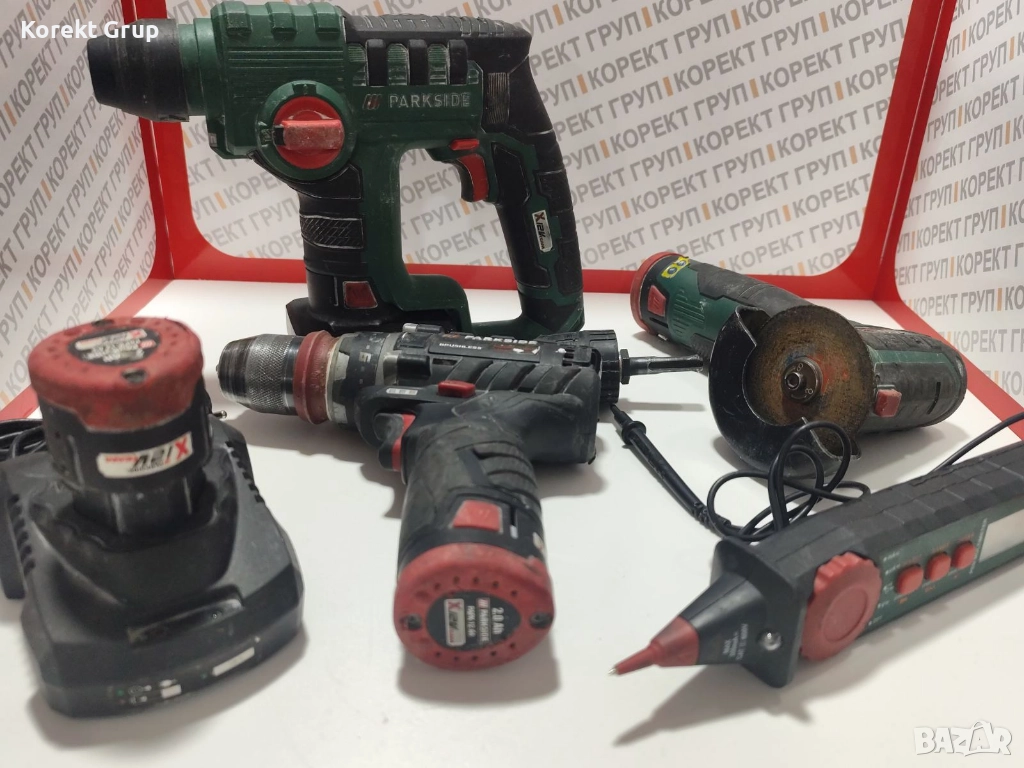 Parkside голям комплект..., снимка 1