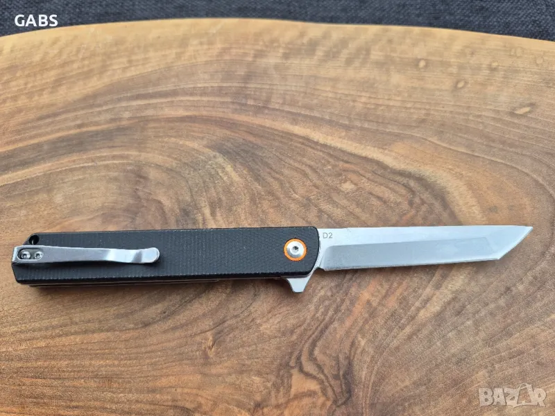 Сгъваем джобен нож ,стомана D2, D113, снимка 1