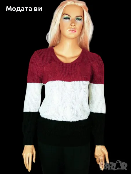 Нова цена 💕Мек ежедневен пуловер, снимка 1