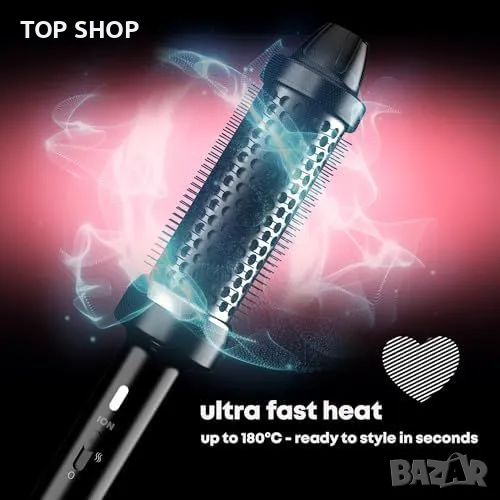 Нова Професионална Четка за Обем и Блясък с Ергономичен Дизайн, снимка 1