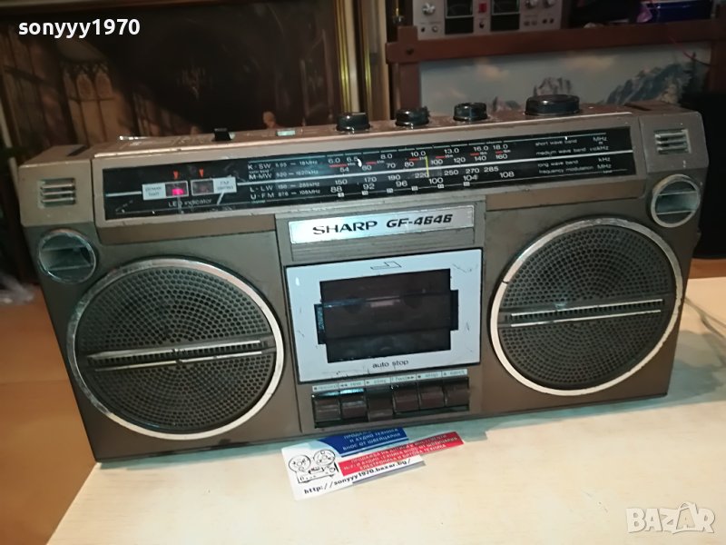 sharp-касетофон GF-4646 2306231553, снимка 1