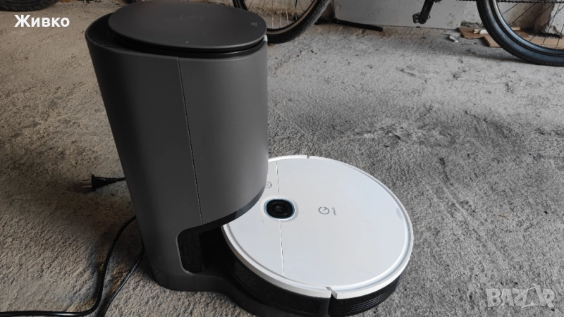 Прахосмукачка робот с почистваща станция Yeedy vac station, снимка 1