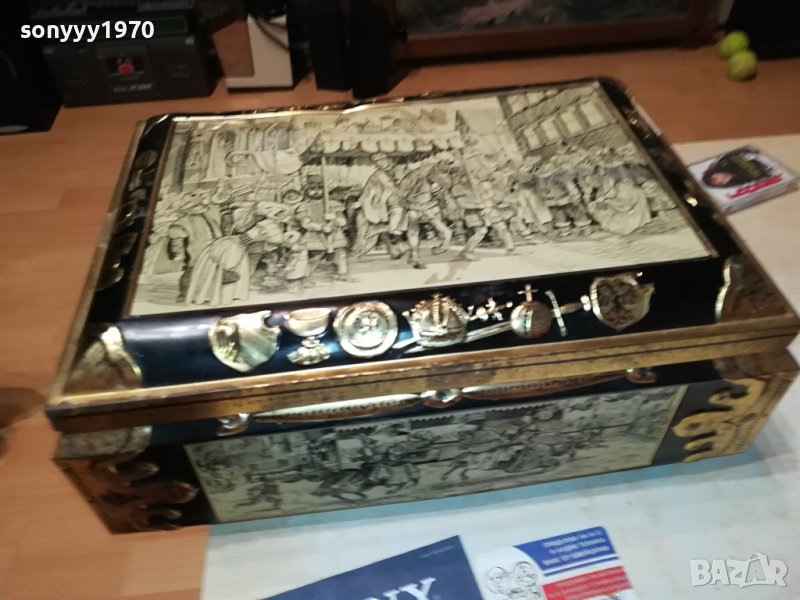 ГОЛЯМА МЕТАЛНА КУТИЯ ОТ ГЕРМАНИЯ 0908232011LN, снимка 1