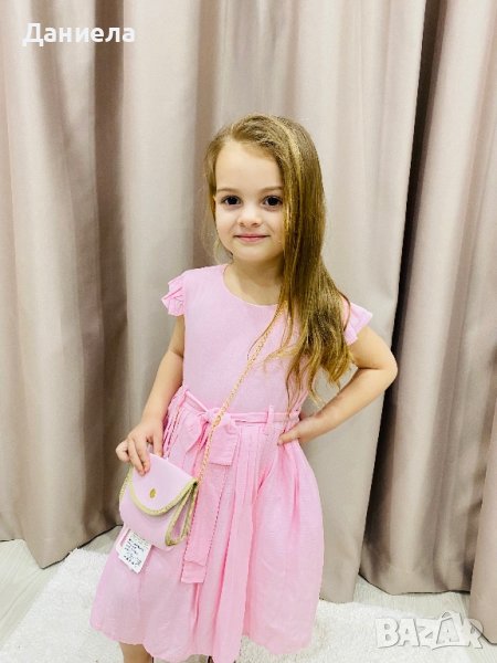 Нежна рокля с чанта , снимка 1