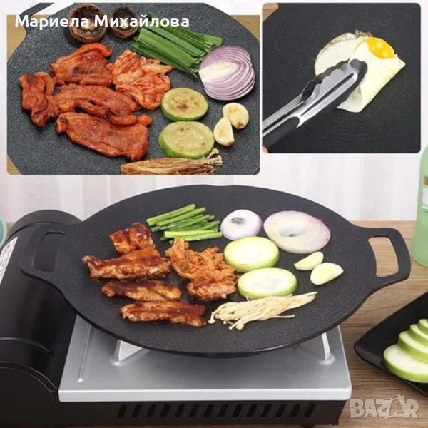 Многопластов тиган 34 см с незалепващо покритие., снимка 1