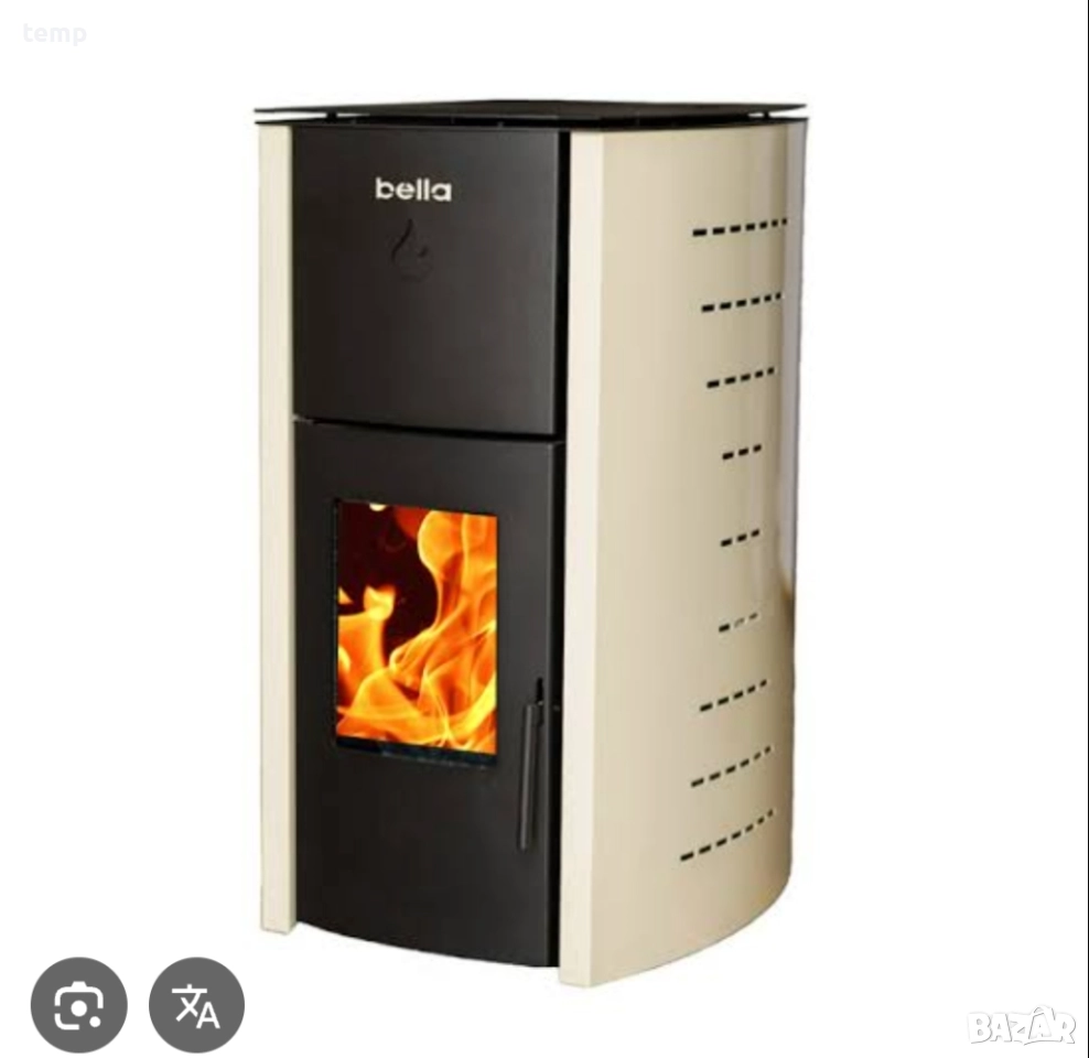 Пелетна камина, снимка 1