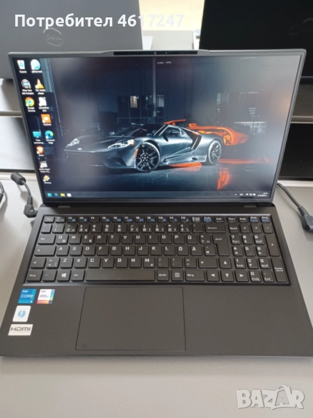 Лаптоп Clevo NS50MU - Като НОВ + Чанта подарък, снимка 1