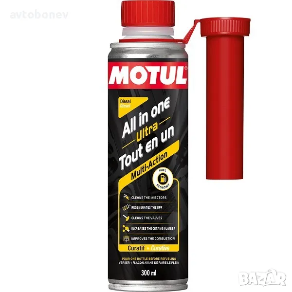 Добавка MOTUL ALL IN ONE ULTRA DIESEL - 300ml., снимка 1