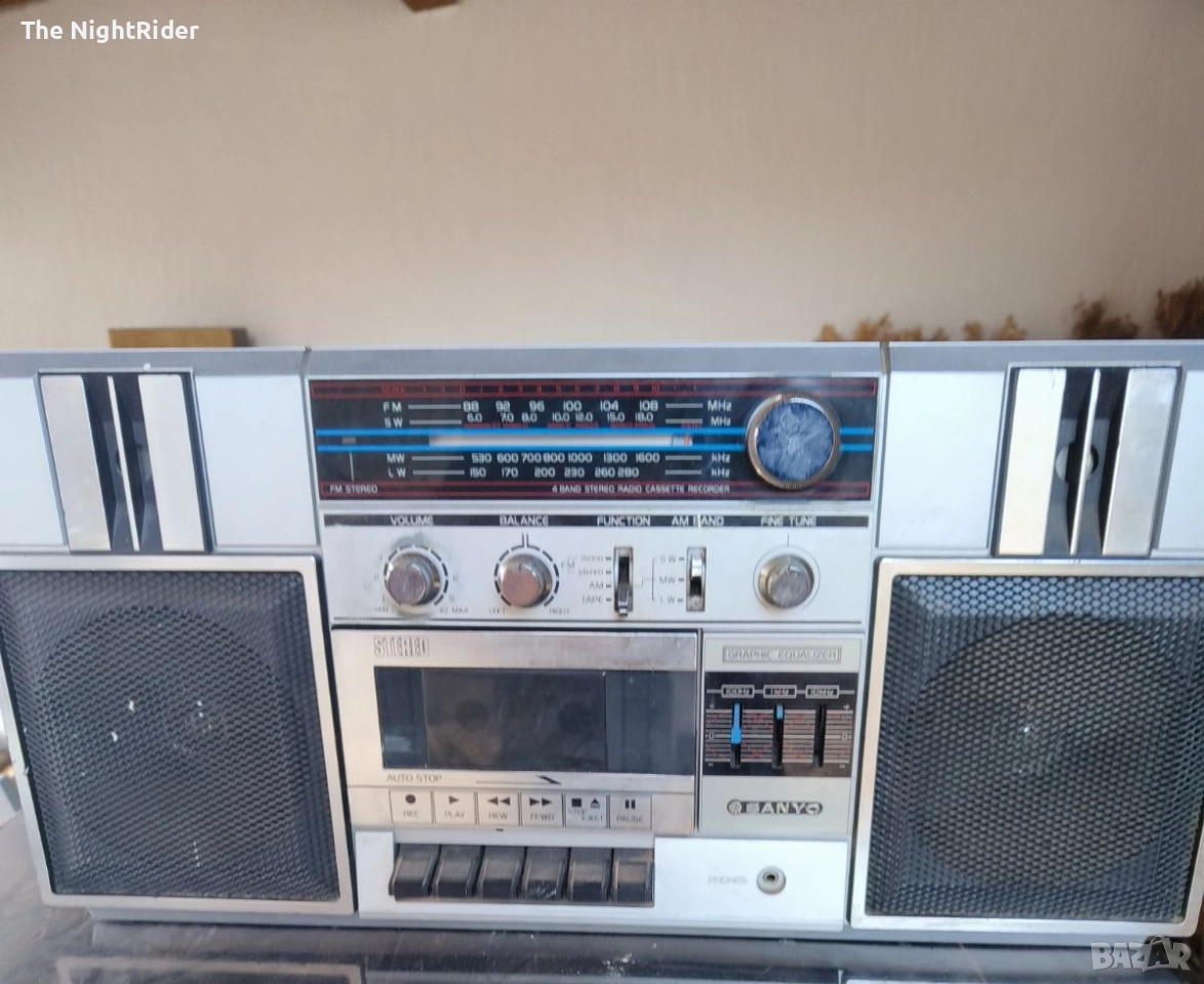 Касетофон Sanyo M-9813L. , снимка 1
