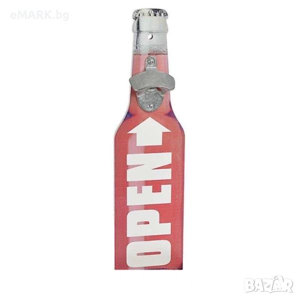 Отварачка за бутилки за стена, ретро, снимка 1