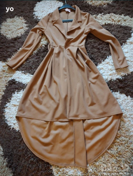 Дълъг шлифер тренчкот , снимка 1