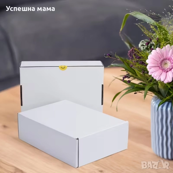 Кутийки за handmade, 250 х 150 х 100 мм., бели, снимка 1