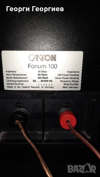CANTON Fonum 100, снимка 1