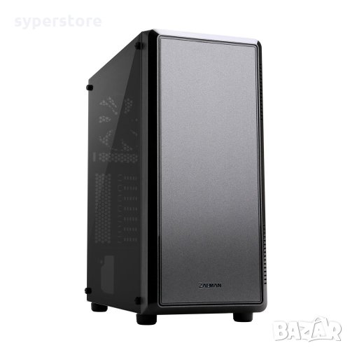 Кутия за компютър Zalman ZM-S4 Черна ATX Middle Tower , снимка 1