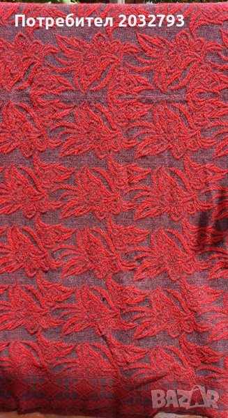 Вълнена покривка за легло 200 см/205 см, снимка 1