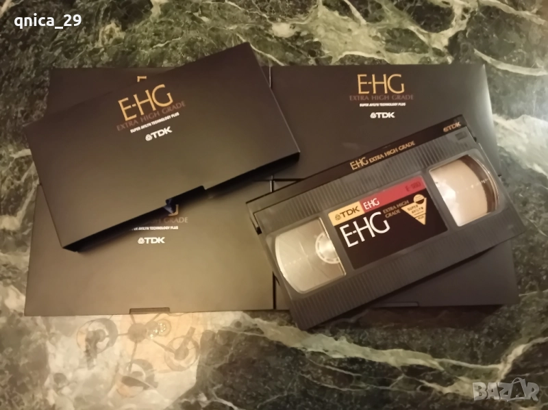 TDK EHG 180/195/240 VHS видео касети /2/, снимка 1