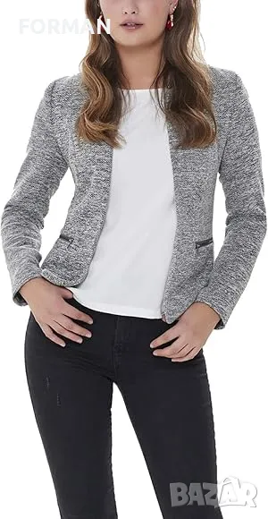 Плътно светлосиво сако, снимка 1