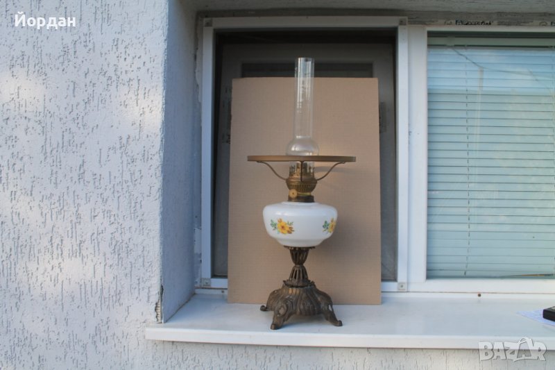 Красива газена лампа без абажур, снимка 1