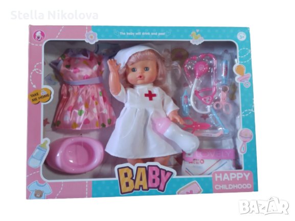 Кукла Докторка с аксесоари, снимка 1