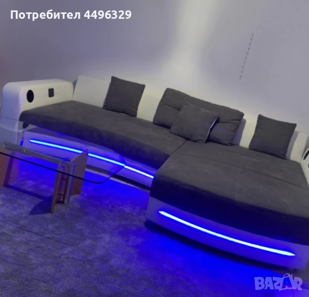 Диван с лед осветление , снимка 1