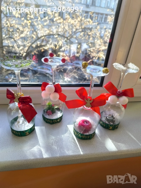 Коледни свещници , снимка 1