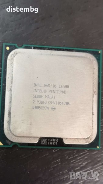 Процесор Intel  Pentium  E6500 s.775, снимка 1