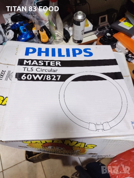 Philips Луминисцентна лампа MASTER TL5 Circular ринг 60w, снимка 1