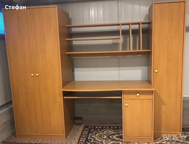 Секция/библиотека с 2 гардероба, снимка 1