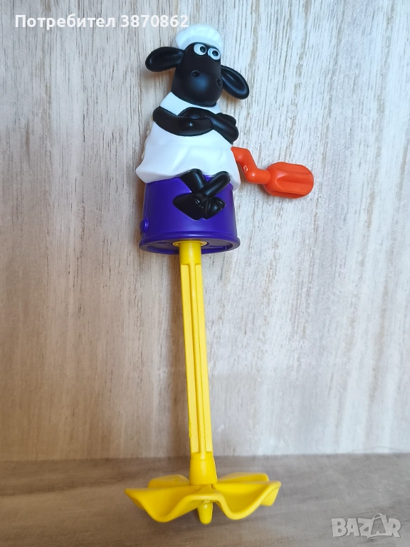 McDonald's Happy Meal 2013 Shaun the Sheep Toy Mixer, снимка 1