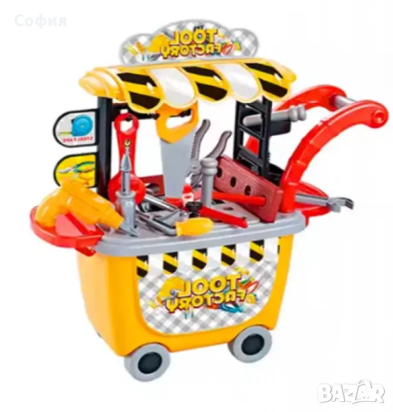 💥🔥НАМАЛЕНИЕ на ПОСЛЕДНИ БРОЙКИ ДЕТСКА РАБОТИЛНИЦА С ИНСТРУМЕНТИ🔥 👉ПРОМО ЦЕНА :29,99 лв🔥, снимка 1