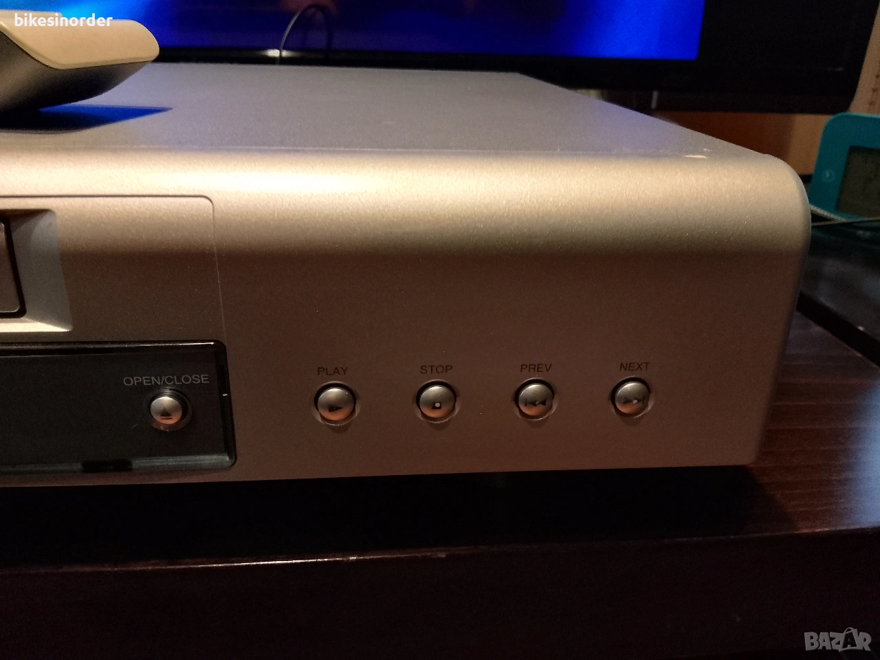 PHILIPS DVD723 плейър като нов с дистанционно , снимка 1