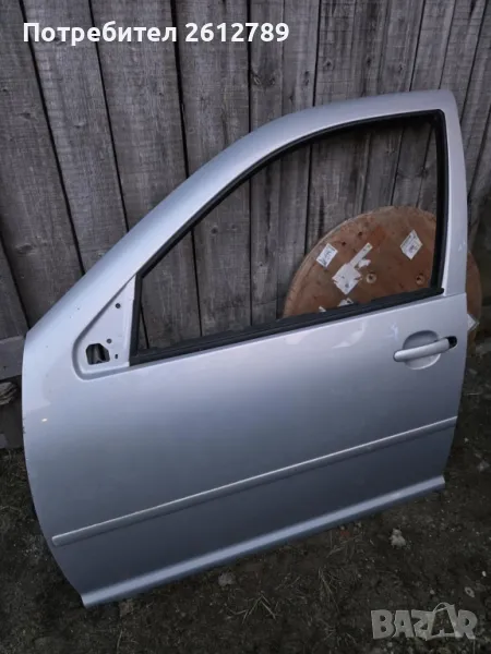 предна лява врата за голф 4 не оборудвана със стъкло , снимка 1