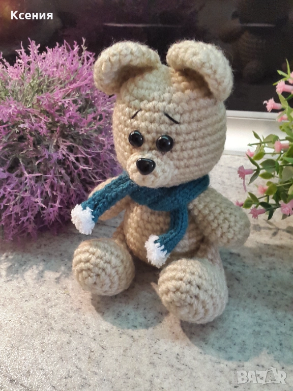 Плетена играчка Мече, снимка 1