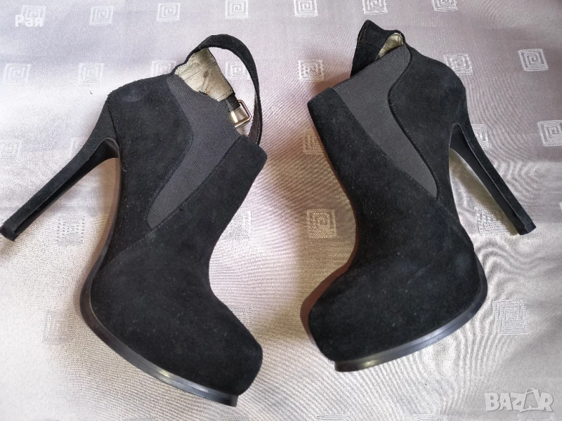 Дамски кожени обувки на висок ток Nine West, снимка 1