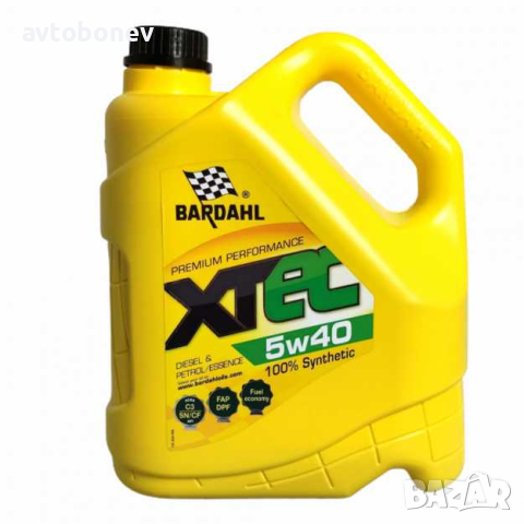 Синтетично двигателно масло BARDAHL XTEC 5W40, снимка 3 - Части - 44637917