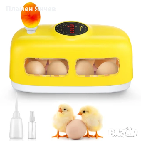 Автоматичен инкубатор за 8 яйца