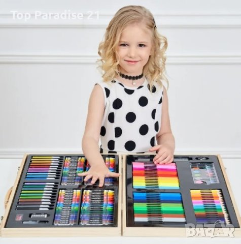 детски комплект за рисуване , снимка 2 - Рисуване и оцветяване - 42206639