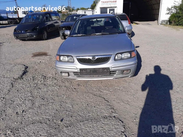 Задно ляво стъкло на врата прозорец за Mazda 626 Estate (2001) 43R-00011, снимка 3 - Части - 53700196