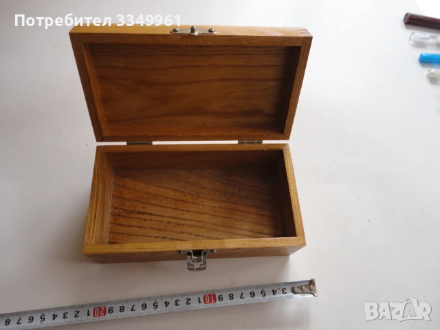 Страхотна дървена кутия ковчеже 