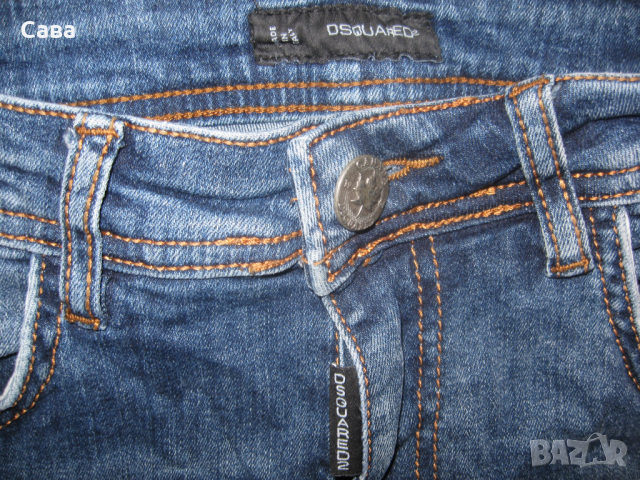 Дънки DSQUARED2   дамски,С, снимка 4 - Дънки - 36130310