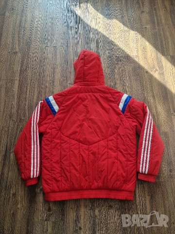 Страхотно мъжко футболно яке ADIDAS BAYERN сезон 2014 / 2015 размер XL / 2XL , снимка 11 - Якета - 52658460