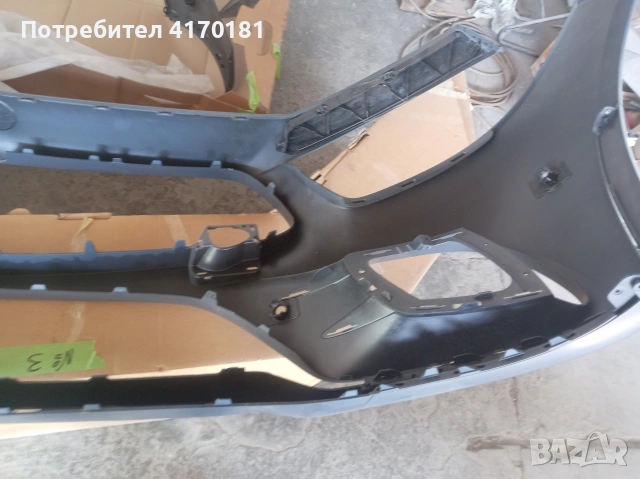 cls Mercedes AMG W257 предна броня оригинална , снимка 11 - Части - 52276173