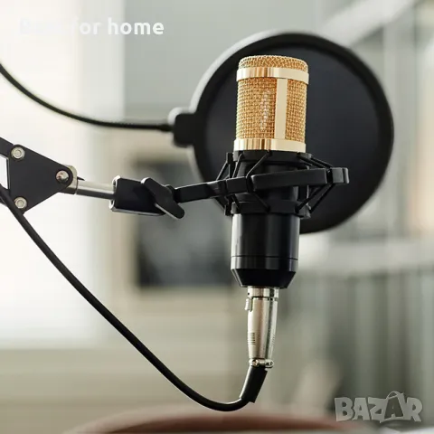 Професионален кондензаторен микрофон със стойка и аксесоари FUNGAT, снимка 9 - Микрофони - 47822116