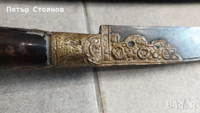 Ятаган Османска Империя, снимка 7 - Антикварни и старинни предмети - 47374450