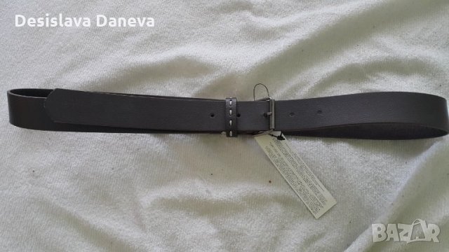 НОВ мъжки кафяв колан LC Waikiki от изкуствена кожа, 103 см, снимка 2 - Колани - 33812186