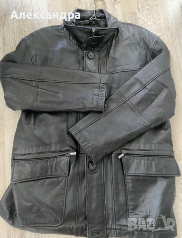 Кожено яке, снимка 3 - Якета - 42007657